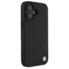 BMW BMHMP16S23RDDK iPhone 16 6.1        czarny/black hardcase Sign Leather Diamond Metal Logo MagSafe
